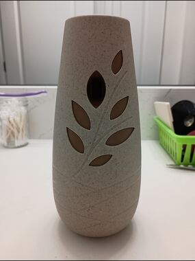 Glade Automatic Air Freshener Spray Holder Stone Leaf Tested Working Condition